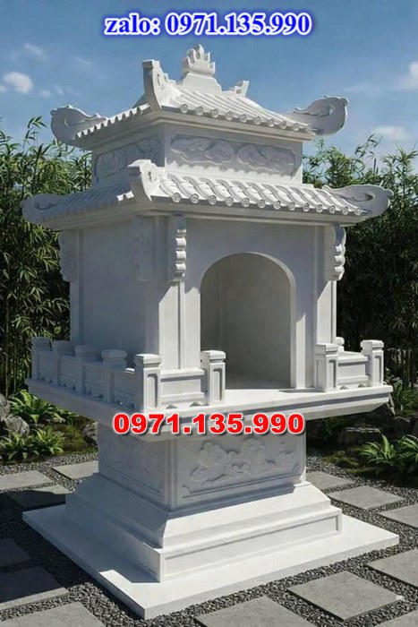 am thờ thần linh, am để tro cốt, am thờ trước nhà, kích thước am thờ, giá bán am thờ,
