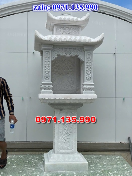 am thờ thần linh, am để tro cốt, am thờ trước nhà, kích thước am thờ, giá bán am thờ,