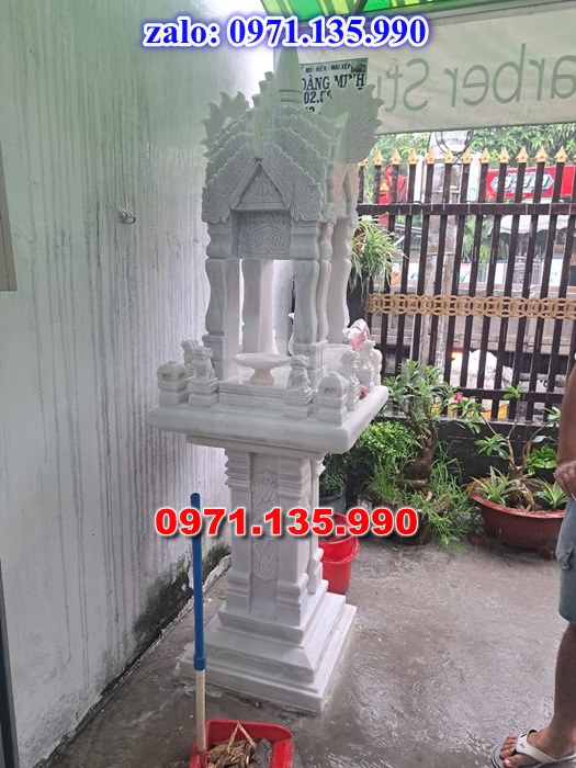 am thờ thần linh, am để tro cốt, am thờ trước nhà, kích thước am thờ, giá bán am thờ,