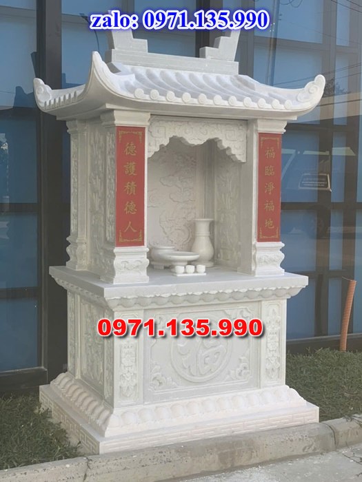 am thờ thần linh, am để tro cốt, am thờ trước nhà, kích thước am thờ, giá bán am thờ,