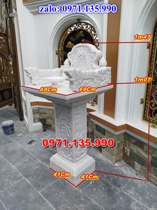 am thờ thần linh, am để tro cốt, am thờ trước nhà, kích thước am thờ, giá bán am thờ,