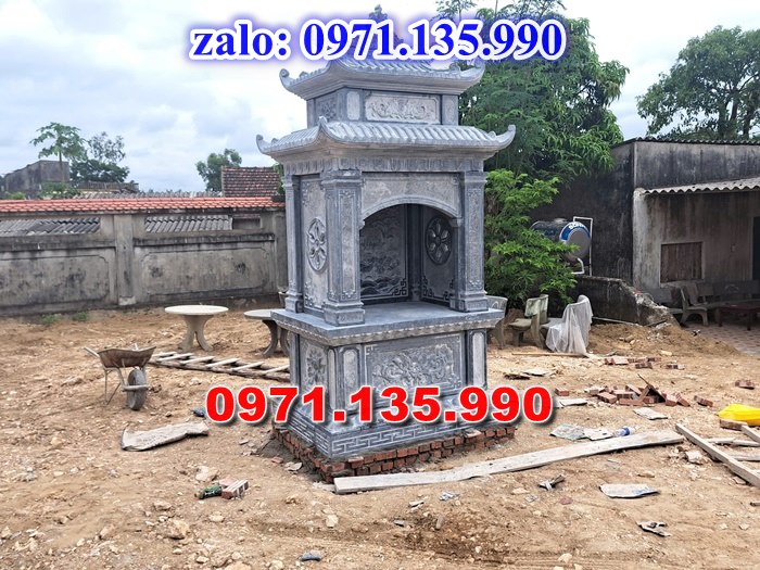 am thờ thần linh, am để tro cốt, am thờ trước nhà, kích thước am thờ, giá bán am thờ,