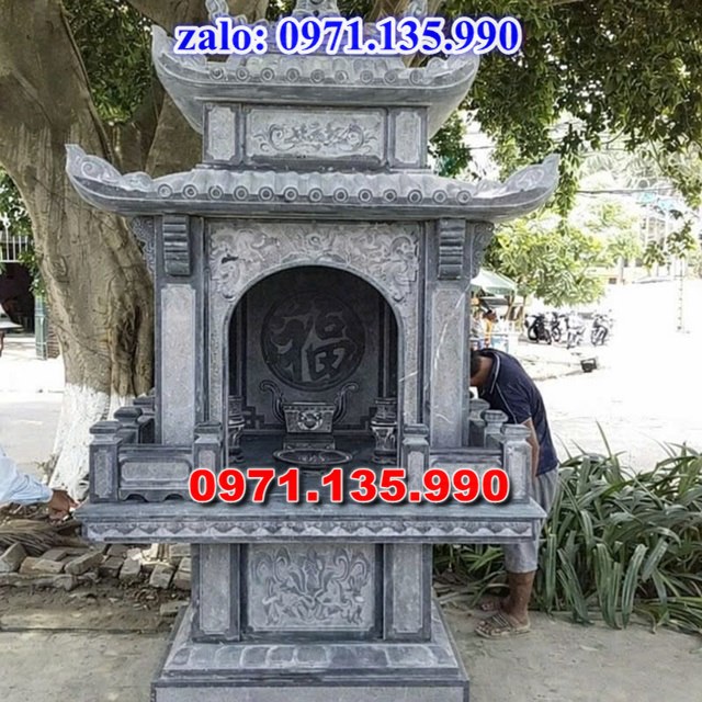 am thờ thần linh, am để tro cốt, am thờ trước nhà, kích thước am thờ, giá bán am thờ,