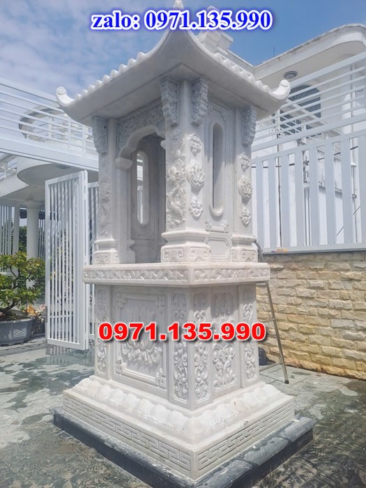 am thờ thần linh, am để tro cốt, am thờ trước nhà, kích thước am thờ, giá bán am thờ,