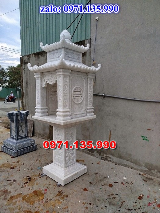 am thờ thần linh, am để tro cốt, am thờ trước nhà, kích thước am thờ, giá bán am thờ,