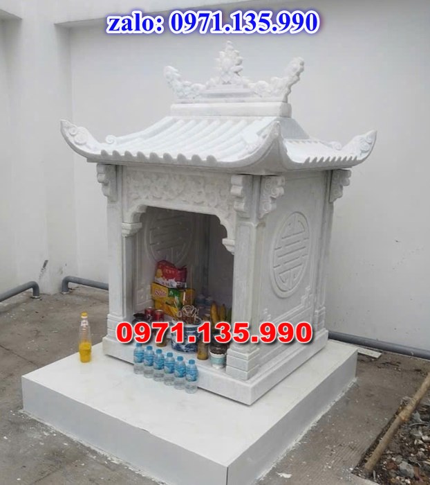 am thờ thần linh, am để tro cốt, am thờ trước nhà, kích thước am thờ, giá bán am thờ,