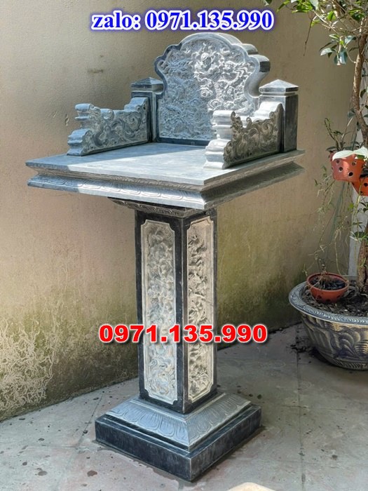 bàn thờ thiên địa, bàn thờ ông thiên, bàn thờ bằng đá, giá bán bàn thờ đá, kích thước bàn thờ đá, bàn thờ thần linh, bàn thờ nghĩa trang,