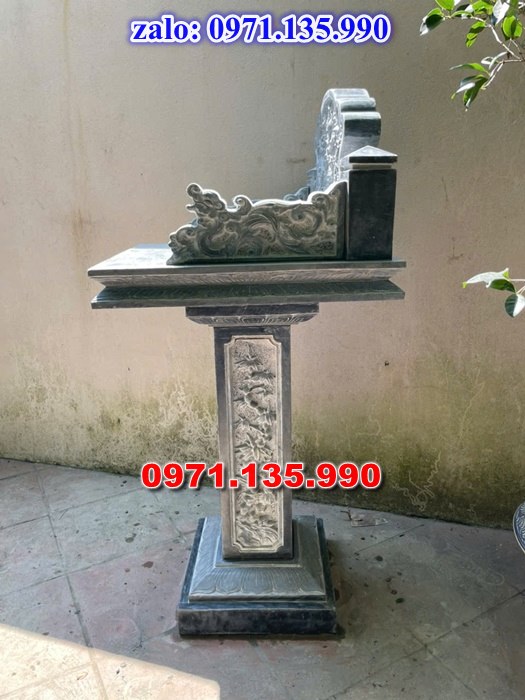 bàn thờ thiên địa, bàn thờ ông thiên, bàn thờ bằng đá, giá bán bàn thờ đá, kích thước bàn thờ đá, bàn thờ thần linh, bàn thờ nghĩa trang,