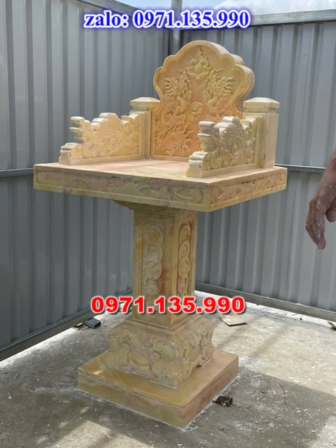 bàn thờ thiên địa, bàn thờ ông thiên, bàn thờ bằng đá, giá bán bàn thờ đá, kích thước bàn thờ đá, bàn thờ thần linh, bàn thờ nghĩa trang,