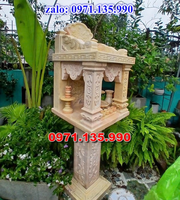 khóm thờ thiên địa, khóm thờ ông thiên, khóm thờ bằng đá, giá bán khóm thờ đá, kích thước khóm thờ đá, khóm thờ thần linh, khóm thờ nghĩa trang,