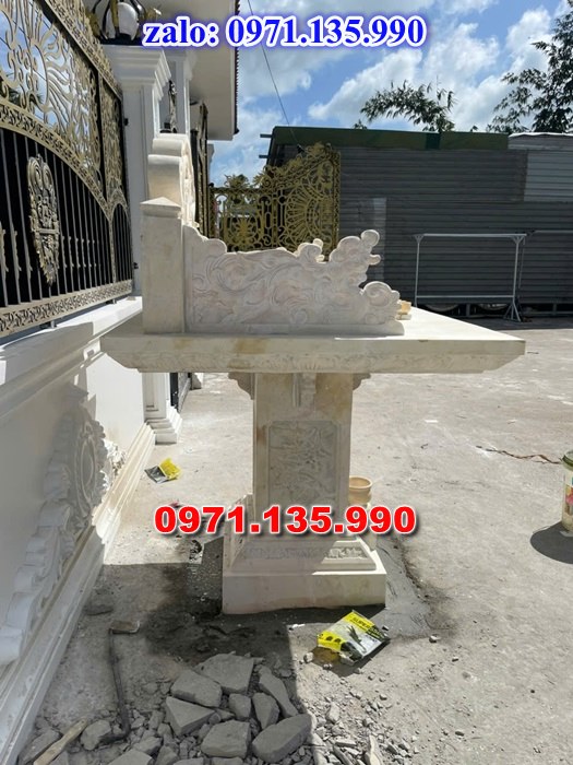 bàn thờ thiên địa, bàn thờ ông thiên, bàn thờ bằng đá, giá bán bàn thờ đá, kích thước bàn thờ đá, bàn thờ thần linh, bàn thờ nghĩa trang,