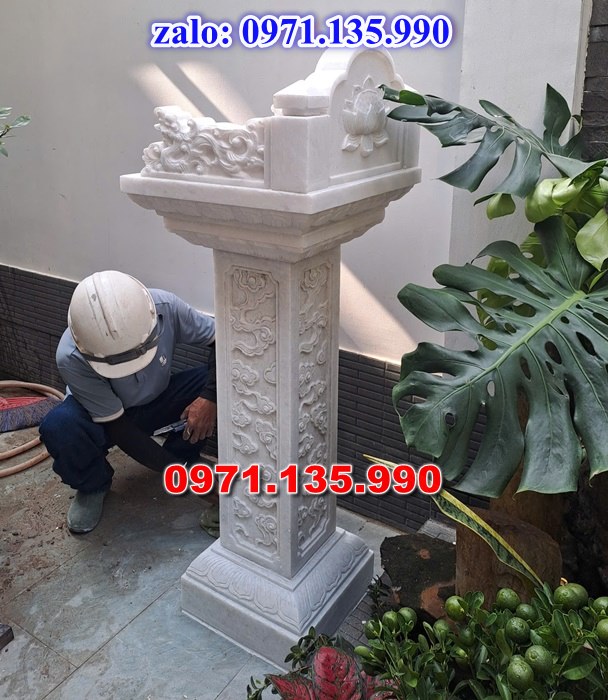 am thờ thần linh, am để tro cốt, am thờ trước nhà, kích thước am thờ, giá bán am thờ,