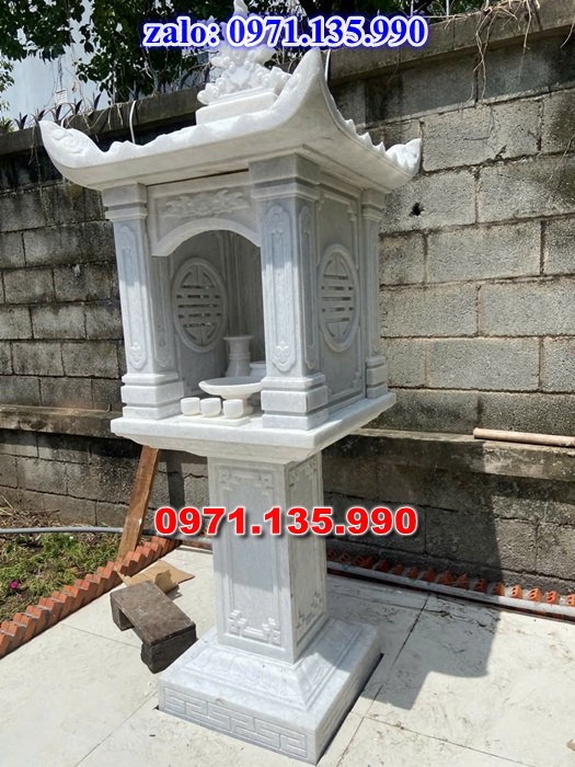 am thờ thần linh, am để tro cốt, am thờ trước nhà, kích thước am thờ, giá bán am thờ,