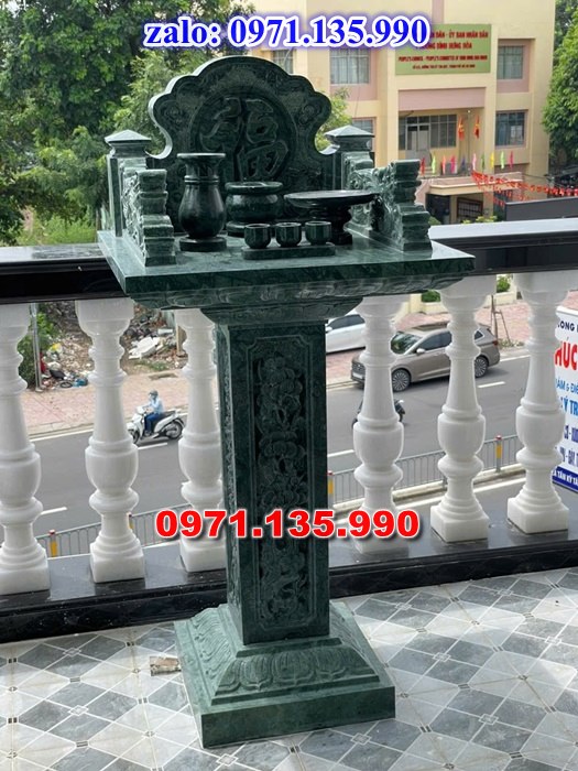 am thờ thần linh, am để tro cốt, am thờ trước nhà, kích thước am thờ, giá bán am thờ,