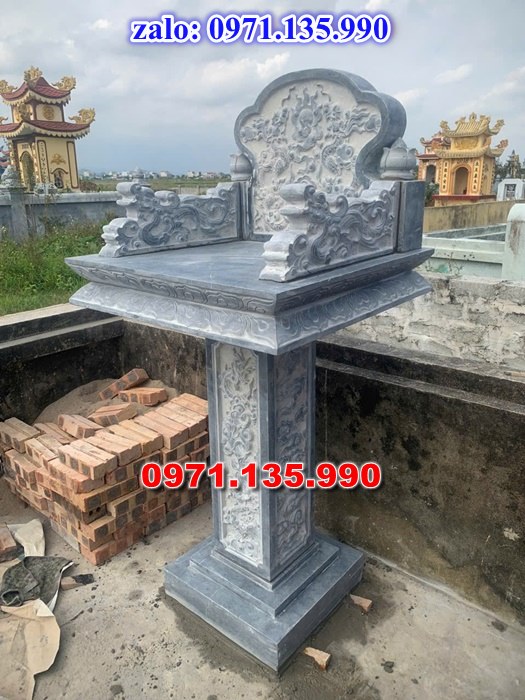 bàn thờ thiên địa, bàn thờ ông thiên, bàn thờ bằng đá, giá bán bàn thờ đá, kích thước bàn thờ đá, bàn thờ thần linh, bàn thờ nghĩa trang,
