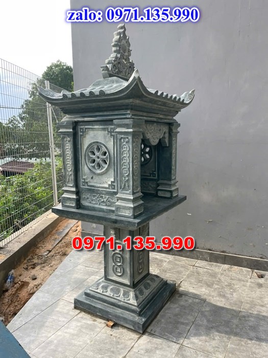 am thờ thần linh, am để tro cốt, am thờ trước nhà, kích thước am thờ, giá bán am thờ,