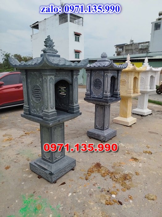 am thờ thần linh, am để tro cốt, am thờ trước nhà, kích thước am thờ, giá bán am thờ,