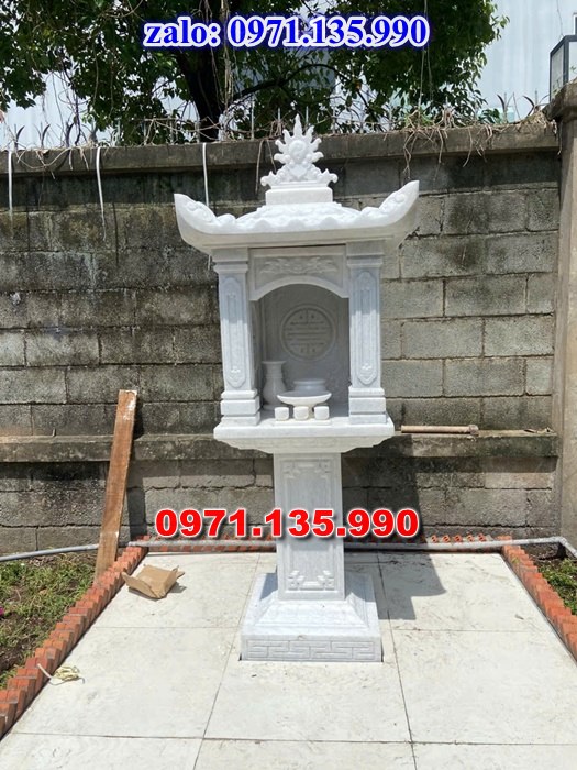 am thờ thần linh, am để tro cốt, am thờ trước nhà, kích thước am thờ, giá bán am thờ,