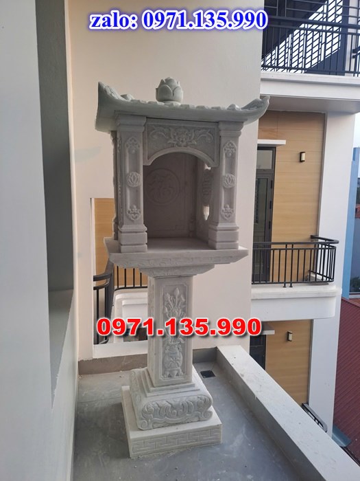 am thờ thần linh, am để tro cốt, am thờ trước nhà, kích thước am thờ, giá bán am thờ,