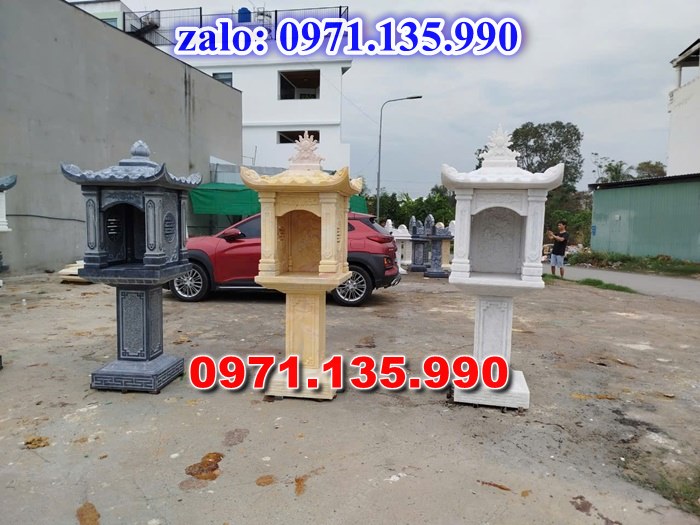 am thờ thần linh, am để tro cốt, am thờ trước nhà, kích thước am thờ, giá bán am thờ,