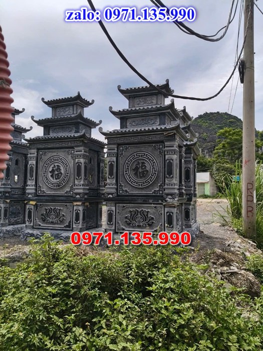 am thờ thần linh, am để tro cốt, am thờ trước nhà, kích thước am thờ, giá bán am thờ,