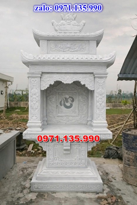 am thờ thần linh, am để tro cốt, am thờ trước nhà, kích thước am thờ, giá bán am thờ,